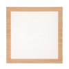 Stropní LED svítidlo Almond s dekorem dřeva hranaté 295x295mm 12W