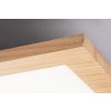 Stropní LED svítidlo Almond s dekorem dřeva hranaté 595x595mm 40W