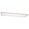 Stropní LED svítidlo Almond s dekorem dřeva obdelníkové 295x1195mm 40W