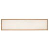 Stropní LED svítidlo Almond s dekorem dřeva obdelníkové 295x1195mm 40W