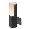 Černé fasádní LED svítidlo Darvas 7W IP54 CCT