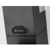 Černé fasádní LED svítidlo Darvas 7W IP54 CCT