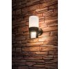 Černé fasádní LED svítidlo Leitha 12W IP44
