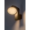 Černé fasádní LED svítidlo Wengen 12W IP54