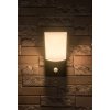 Černé fasádní LED svítidlo s pohybovým čidlem Tolna 10W IP54