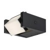 Černé fasádní LED svítidlo Cubbington 10W IP54
