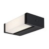 Černé fasádní LED svítidlo Cubbington 18W IP54