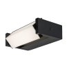 Černé fasádní LED svítidlo Cubbington 18W IP54