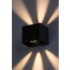 Antracitové fasádní LED svítidlo Hallstatt 10W IP54