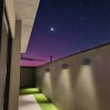 Antracitové fasádní LED svítidlo Hallstatt 10W IP54