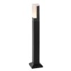 Černý zahradní LED sloupek Darvas 7W IP54 60cm CCT