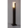 Černý zahradní LED sloupek Darvas 7W IP54 60cm CCT
