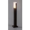 Černý zahradní LED sloupek Darvas 7W IP54 60cm CCT