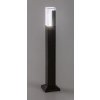 Černý zahradní LED sloupek Darvas 7W IP54 60cm CCT