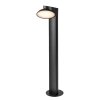 Černý zahradní LED sloupek Wengen 12W IP54 70cm
