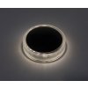 Černá LED solární zahradní lampa Trillo 0,3W