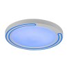 SMART WIFI Bílé stropní LED svítidlo Triton 510mm 40W RGB+CCT s DO