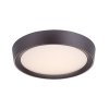 Hnědé stropní LED svítidlo Mokka 410mm 24W RGB+CCT s DO