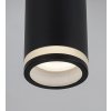 Černé stropní svítidlo Senobia 120mm pro žárovku GU10