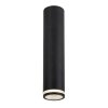 Černé stropní svítidlo Senobia 240mm pro žárovku GU10