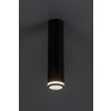 Černé stropní svítidlo Senobia 240mm pro žárovku GU10