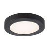 Černé vestavené LED svítidlo Coco 85mm 3W IP44
