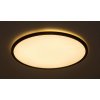Černé stropní LED svítidlo Ezio 540mm 36W stmívatelné