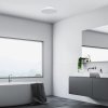 Bílé stropní LED svítidlo Samira kulaté 350mm 36W IP44