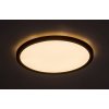 Černé stropní LED svítidlo Gonzalo 400mm 36W CCT