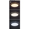 Černé stropní LED svítidlo Gonzalo 400mm 36W CCT