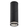 Černé stropní svítidlo Senobia 165mm pro žárovku GU10 polohovatelné