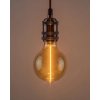 LED žárovka Filament jantar G95 3W E27