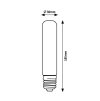 LED žárovka Filament jantar T30 2W E27