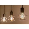 LED žárovka Filament jantar A60 4W E27