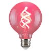 SMART WiFi RGBW LED žárovka Filament G95 4W E27