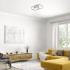 Chromové stropní LED svítidlo Sirius 430mm 30W
