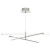 Chromové závěsné LED svítidlo Meredith 600mm 18W