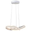 Bílé závěsné LED svítidlo Tulio 550mm 60W