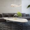 Bílé závěsné LED svítidlo Tulio 550mm 60W