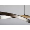 Chromové závěsné LED svítidlo Esilda 500mm 42W