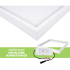 Bílý přisazený LED panel s rámečkem 60 x 60cm 16-35W CCT Premium