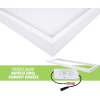 Bílý přisazený LED panel s rámečkem 30 x 120cm 16-35W CCT Premium