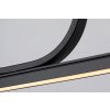 Černé závěsné LED svítidlo Elia 1200mm 25W