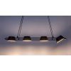 Černé závěsné LED svítidlo Odiss 1000mm 36W