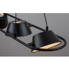 Černé závěsné LED svítidlo Odiss 1000mm 36W
