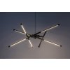 Černé závěsné LED svítidlo Henli 760mm 30W