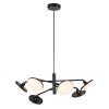 Černé závěsné LED svítidlo Madi 600mm 24W