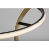 Černo-zlaté závěsné LED svítidlo Emilion 620mm 36W