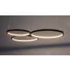 Černé závěsné LED svítidlo Formand 610mm 38W