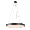 Černé závěsné LED svítidlo Tesia 600mm 60W CCT s DO
